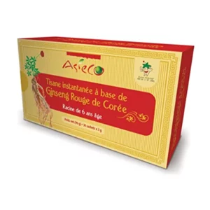  Tisana istantanea a base di Ginseng rosso coreano, 30 bustine da 3g