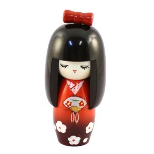 Kokeshi Mai, bambola kokeshi, 15cm