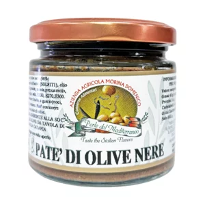 Patè di olive nere, 190g