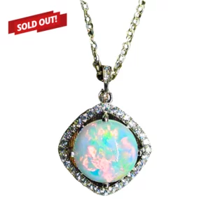 Ciondolo opale etiope