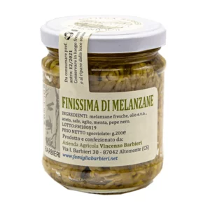 Aubergine très fine, 200g