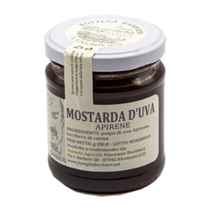 Mostarda di uva apirene, 200g