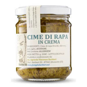 Crema di cime di rapa e acciughe, 200g