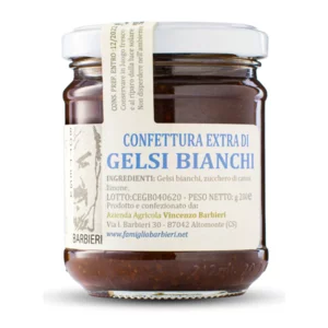 Confettura extra di gelsi bianchi, 200g