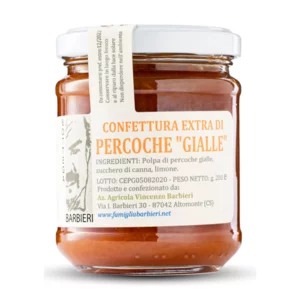 Confettura extra di percoche gialle, 200g