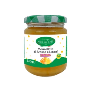 Marmellata di arance e limoni, 230g