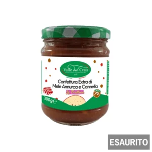 Confettura extra di mele e cannella, 200g