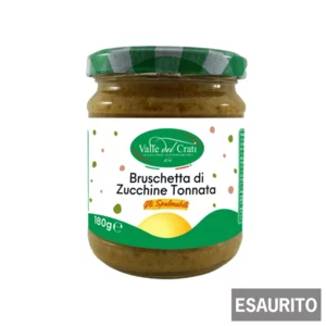 Crema spalmabile di zucchine tonnate per bruschetta, 180g