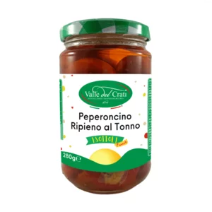 Peperoncino ripieno al tonno, 280g