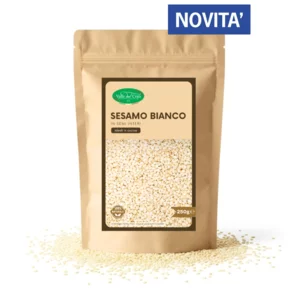 Sesamo bianco in semi interi, 250g