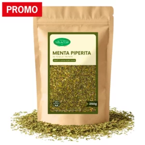 Menta piperita in foglie tritate, 250g