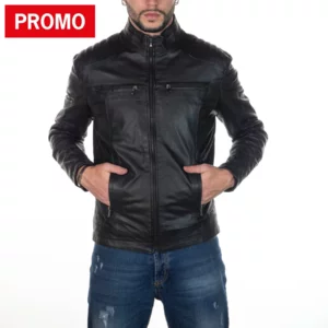 Attila, blouson homme en cuir véritable