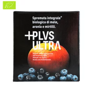 Spremuta e centrifuga naturale BIO di mele, aronia e mirtilli, bag in box 2L