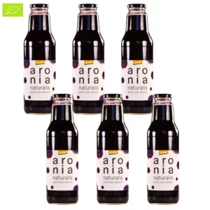 Wellness-Programm: Biodynamischer Saft von Aronia melanocarpa, 6 Flaschen à 700 ml
