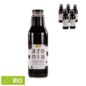 Percorso benessere: Succo BIO di aronia melanocarpa, 6 bottiglie da 700ml