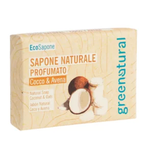 Greenatural - Saponetta naturale cocco & avena, 75g