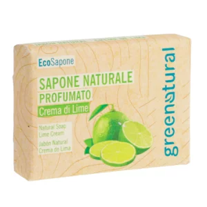 Greenatural - pain de savon à la crème de citron vert