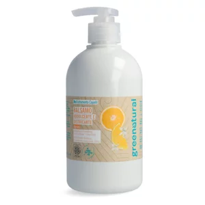 Greenatural - Après-shampooing adoucissant et démêlant aux agrumes, 500ml
