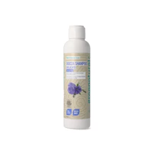 Greenatural - shampoing douche lin & riz, 250ml