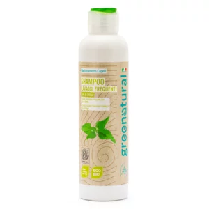 Greenatural - Leinen & Brennnessel Shampoo für häufiges Waschen, 250ml