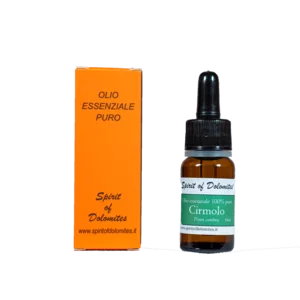 Olio essenziale purissimo di cirmolo, pino cembro, 10ml