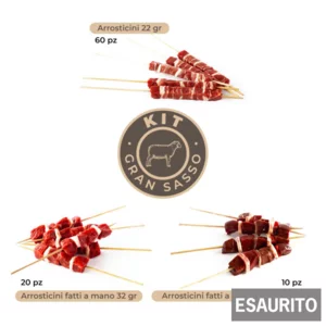 Assortiment d'arrosticini Gran Sasso, 90pcs