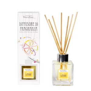 Diffusore di fragranza con bastoncini al limone, 100ml