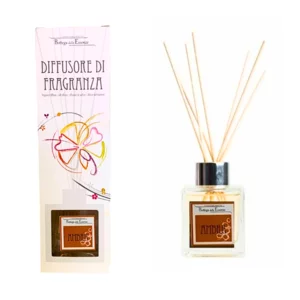 Diffuseur de parfum avec bâtonnets d'Ambre, 100ml