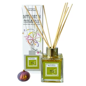 Diffusore di fragranza con bastoncini al fico, 100ml