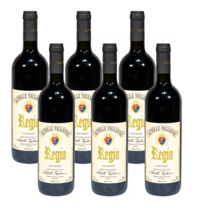 Regio, storico vino rosso piemontese, 13% vol, 6x750ml