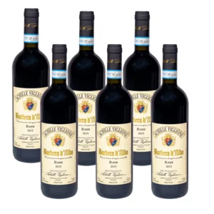 Barbera d'Alba Ross 2015 DOC, vino rosso, 91 punti 5StarWines, 14,5% vol, 6x750ml