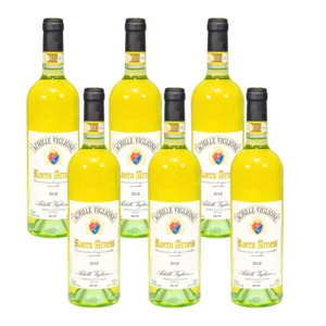 Roero Arneis 2019 DOCG, vino bianco, produzione limitata, 13,5% vol, 6x750 ml