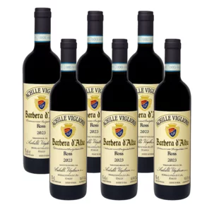 Barbera d'Alba Ross 2023, Doc, 14,5% vol, 6x750ml