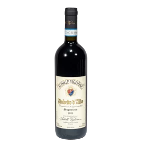 Dolcetto d'Alba Superiore 2018 DOC, vino rosso da 13% vol, 6x750ml