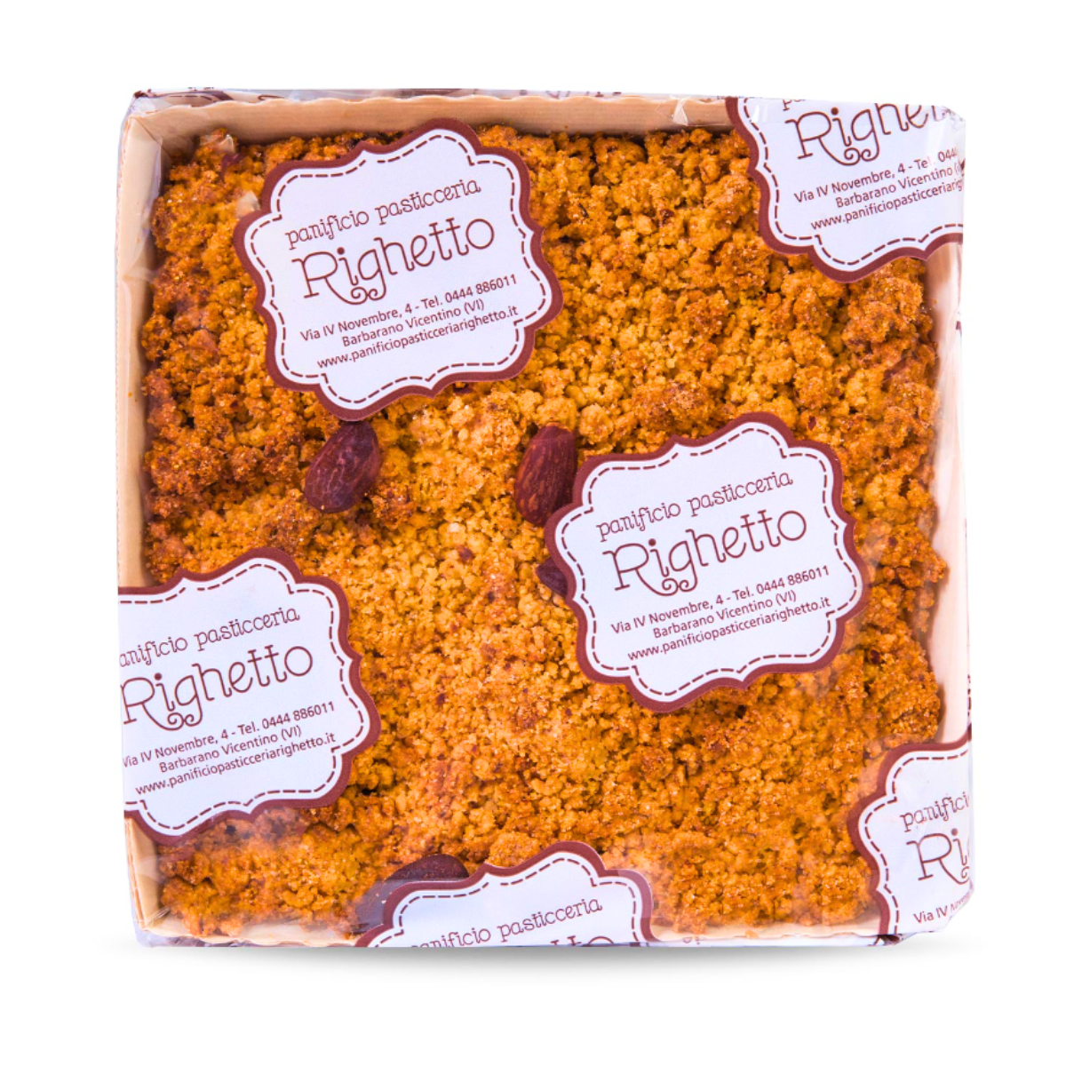 Fregolotta, Mandel- und Gelbmehlkuchen, 400g