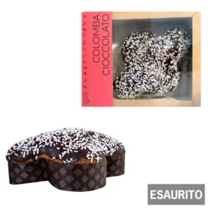 Colomba di Pasqua artigianale al cioccolato, 750g