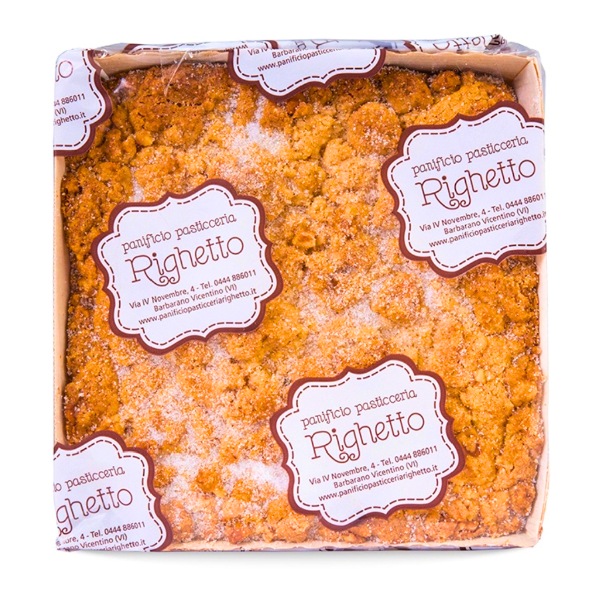 Handwerklich hergestellte Sbrisolona mit Haselnüssen und hochwertiger Butter, 300 g