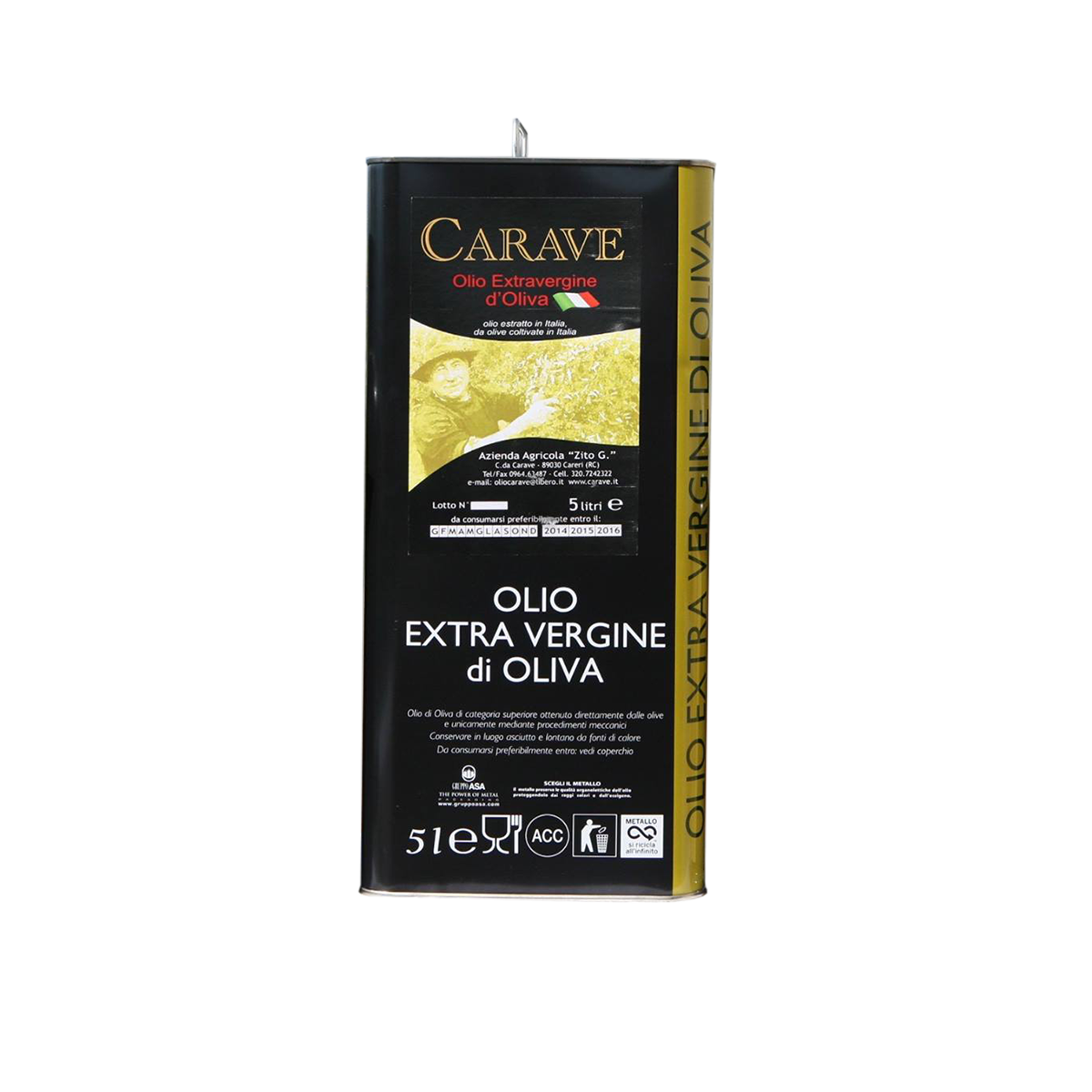 Carave Natives Olivenöl Extra, 4x5L
