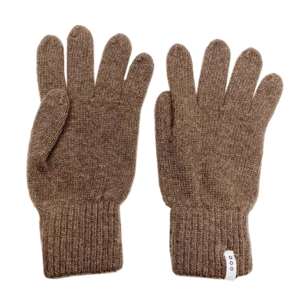 Gants en cachemire régénéré de couleur unie pour homme, couleurs au choix