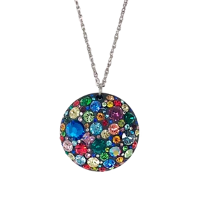 Collana Girocollo Pendente Tondo