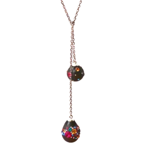 Collana Aperta con Ovetto e Boule