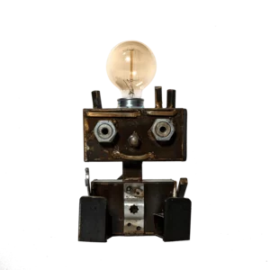 Lampada Robot lampe industrielle tactile Jack, 34x14cm