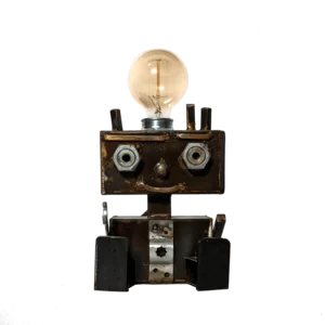 Lampada Robot industrial lamp touch Jack, 34x14cm