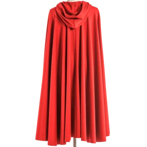 Tabarro Cà D'oro, velour Alta Uniforme lp, Rosso