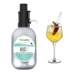 Hugo Zero, cocktail analcolico, mini keg 3L