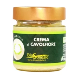 Crème de chou-fleur bio à l'huile d'olive extra vierge bio, 190g