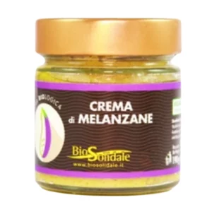 Crème d'aubergines bio à l'huile d'olive extra vierge bio, 190g