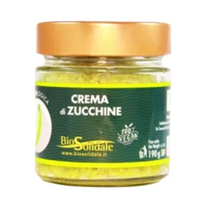 Crema di zucchine bio in olio extravergine di oliva bio, 190g