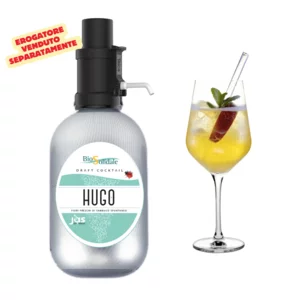 Hugo, cocktail alcolico, mini keg 3L