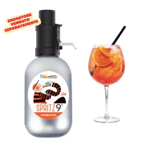 Spritz9, cocktail alcolico, mini keg 3L